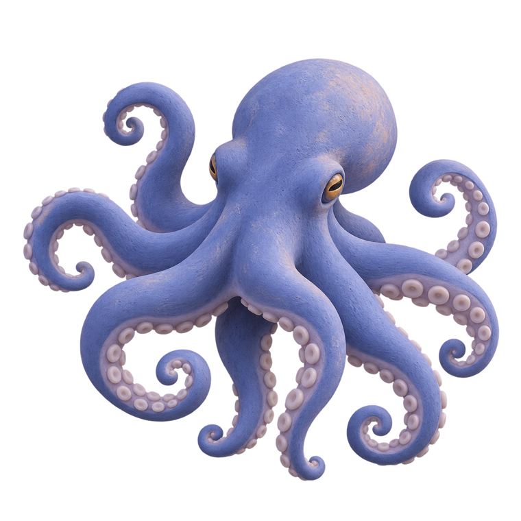 Clay octopus